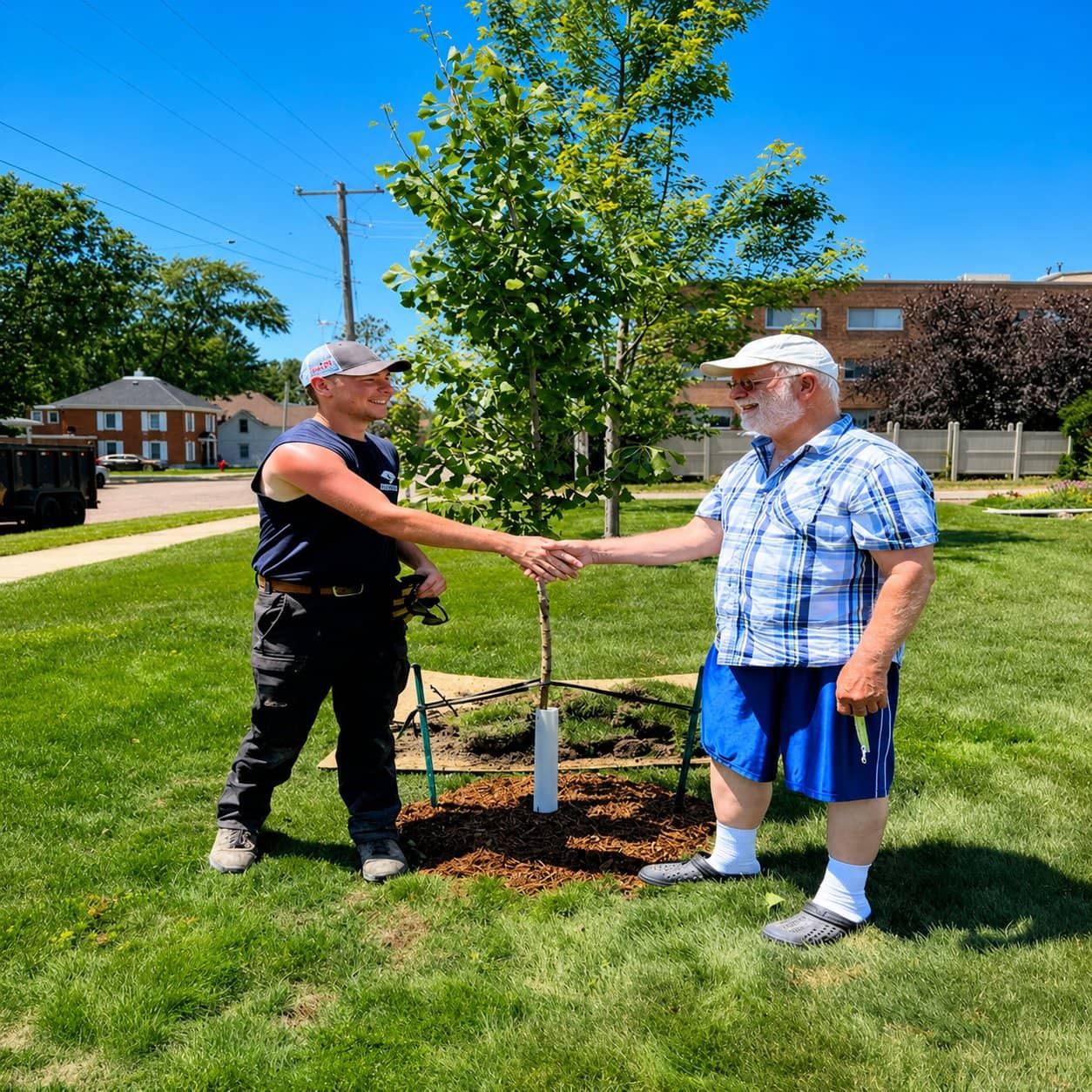 Wellner Arboriculture tree service in Withee, WI